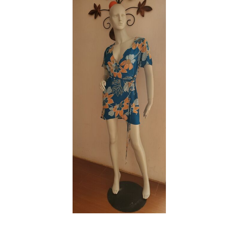 Vestido corto floreado RD155