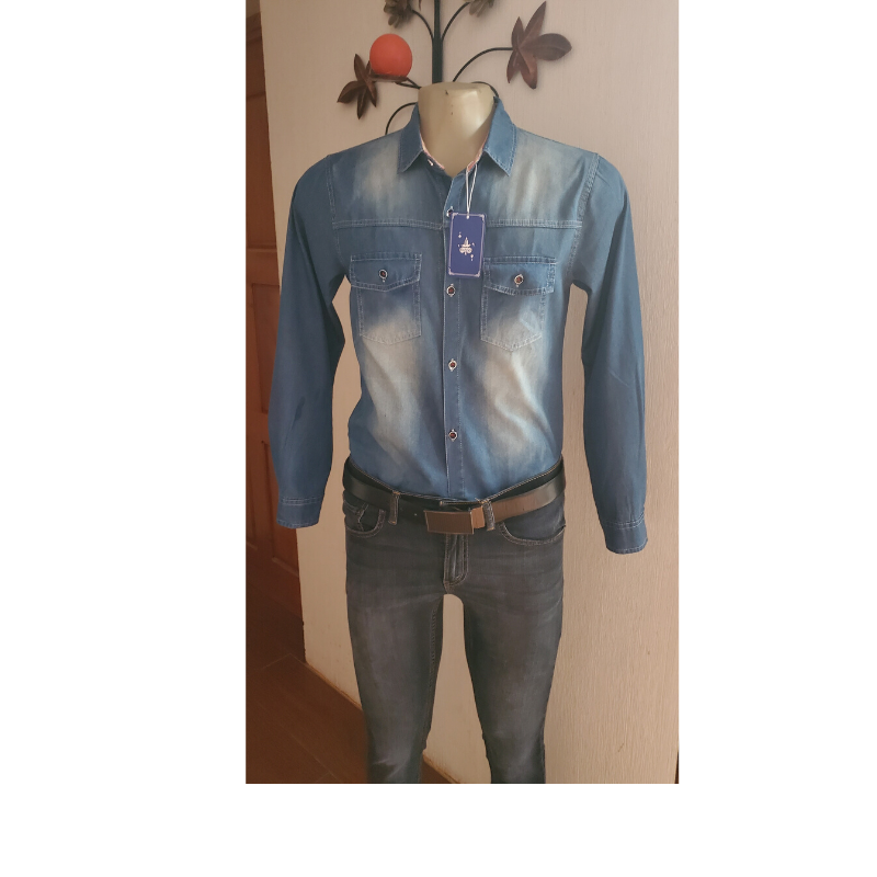 Camisa manga larga (algodón) RC101