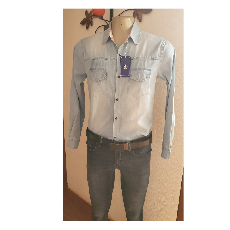 Camisa manga larga (algodón) RC101