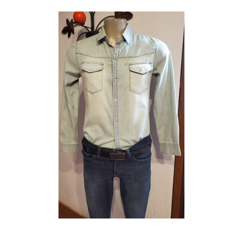 Camisa manga larga (algodón) RC103