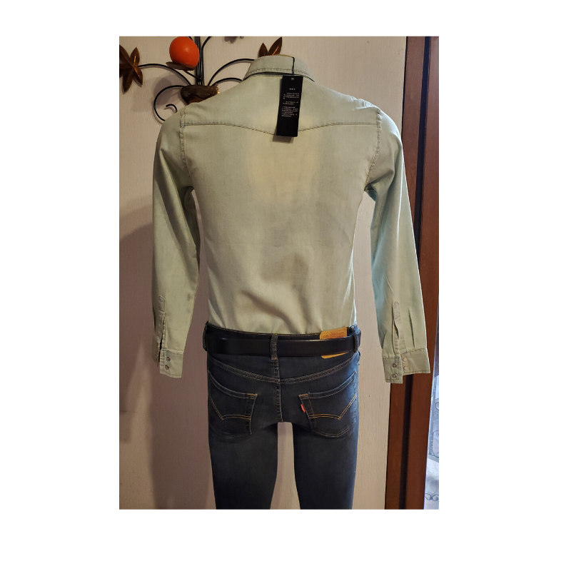 Camisa manga larga (algodón) RC103