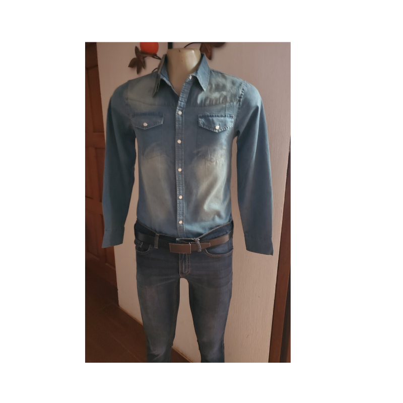 Camisa manga larga (algodón) RC103