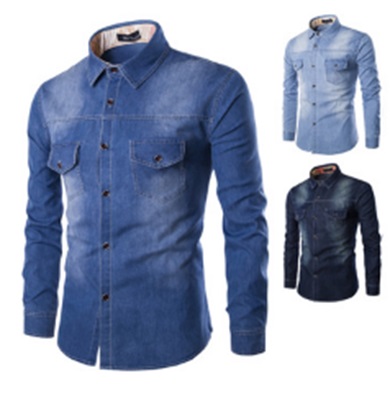 Camisa manga larga (algodón) RC101