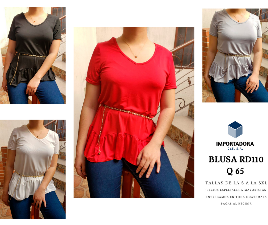 Blusa Dama (Poliéster) RD110