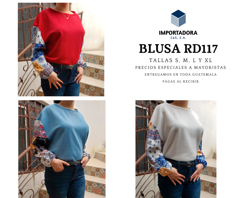 Blusa Dama (Algodón) RD117