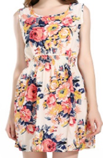 Vestido (poliéster) RD124